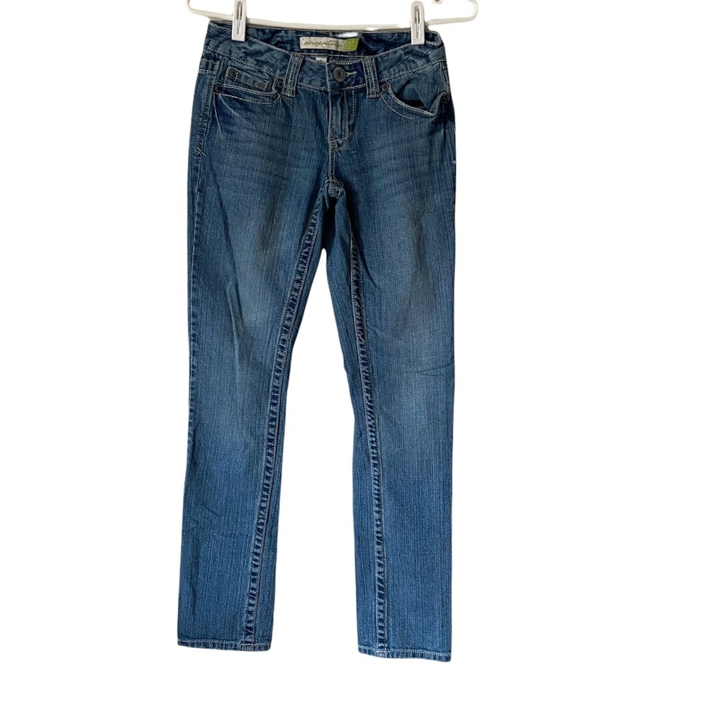 Aeropostale Women’s Skinny Blue Jeans Size 0